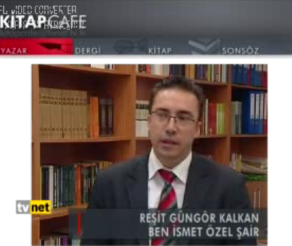 Reşit Güngör Kalkan - Kitap Cafe Tvnet